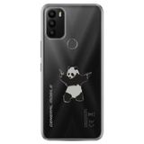 Senada General Mobile Gm 21 Plus İle Uyumlu Kılıf 0.4Mm Lazer Kesim Silikon Kapak Pandacık