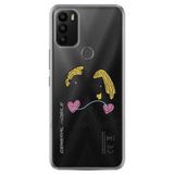 Senada General Mobile Gm 21 Plus İle Uyumlu Kılıf 0.4Mm Lazer Kesim Silikon Kapak People