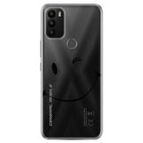 Senada General Mobile Gm 21 Plus İle Uyumlu Kılıf 0.4Mm Lazer Kesim Silikon Kapak Smile,Color1516