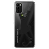 Senada General Mobile Gm 21 Plus İle Uyumlu Kılıf 0.4Mm Lazer Kesim Silikon Kapak Tırmık
