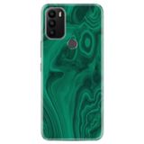 Senada General Mobile Gm 21 Plus İle Uyumlu Kılıf 0.4Mm Lazer Kesim Silikon Kapak Yeşil Ametist