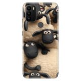Senada General Mobile GM 21 Plus ile Uyumlu Kılıf Resimli Desenli Silikon Shaun063323