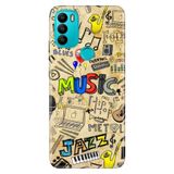 Senada General Mobile Gm 21 Plus İle Uyumlu Kılıf Silikon Desenli Tam Koruma Resimli 80'S Music