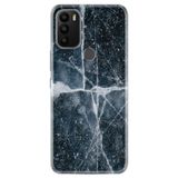 Senada General Mobile Gm 21 Plus Uyumlu İle Uyumlu Kılıf 0.4Mm Lazer Kesim Silikon Kapak Bells Mermer