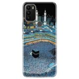 Senada General Mobile Gm 21 Plus Uyumlu İle Uyumlu Kılıf 0.4Mm Lazer Kesim Silikon Kapak Mekke Hac Kabe
