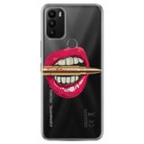 Senada General Mobile Gm 21 Plus Uyumlu İle Uyumlu Kılıf 0.4Mm Lazer Kesim Silikon Kapak Mermidudak
