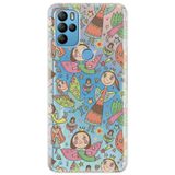 Senada General Mobile Gm 21 Pro İle Uyumlu Kılıf 0.4 Mm Lazer Kesim Silikon Çizgi Melek