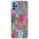 Senada General Mobile Gm 21 Pro İle Uyumlu Kılıf 0.4Mm Lazer Kesim Silikon Kapak Ağaç Çam