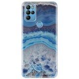 Senada General Mobile Gm 21 Pro İle Uyumlu Kılıf 0.4Mm Lazer Kesim Silikon Kapak Ametist Taşı