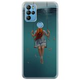 Senada General Mobile Gm 21 Pro İle Uyumlu Kılıf 0.4Mm Lazer Kesim Silikon Kapak Aşk Acısı