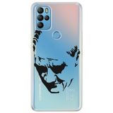 Senada General Mobile Gm 21 Pro İle Uyumlu Kılıf 0.4Mm Lazer Kesim Silikon Kapak Ata Silüet