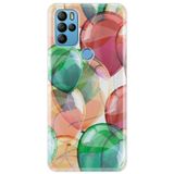 Senada General Mobile Gm 21 Pro İle Uyumlu Kılıf 0.4Mm Lazer Kesim Silikon Kapak Balon