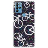 Senada General Mobile Gm 21 Pro İle Uyumlu Kılıf 0.4Mm Lazer Kesim Silikon Kapak Bisiklet
