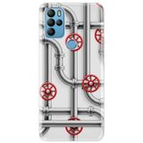 Senada General Mobile Gm 21 Pro İle Uyumlu Kılıf 0.4Mm Lazer Kesim Silikon Kapak Borular