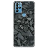 Senada General Mobile Gm 21 Pro İle Uyumlu Kılıf 0.4Mm Lazer Kesim Silikon Kapak Broken
