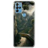 Senada General Mobile Gm 21 Pro İle Uyumlu Kılıf 0.4Mm Lazer Kesim Silikon Kapak Çin Seddi