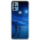 Senada General Mobile Gm 21 Pro İle Uyumlu Kılıf 0.4Mm Lazer Kesim Silikon Kapak Cold Love