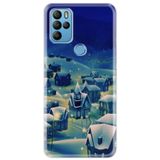 Senada General Mobile Gm 21 Pro İle Uyumlu Kılıf 0.4Mm Lazer Kesim Silikon Kapak Cold Village