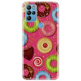 Senada General Mobile Gm 21 Pro İle Uyumlu Kılıf 0.4Mm Lazer Kesim Silikon Kapak Donut