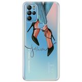 Senada General Mobile Gm 21 Pro İle Uyumlu Kılıf 0.4Mm Lazer Kesim Silikon Kapak Fashion,Color1494