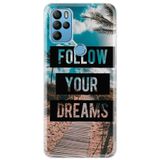 Senada General Mobile Gm 21 Pro İle Uyumlu Kılıf 0.4Mm Lazer Kesim Silikon Kapak Follow Your Dreams