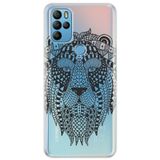 Senada General Mobile Gm 21 Pro İle Uyumlu Kılıf 0.4Mm Lazer Kesim Silikon Kapak Geo Aslan