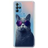 Senada General Mobile Gm 21 Pro İle Uyumlu Kılıf 0.4Mm Lazer Kesim Silikon Kapak Hii Cat