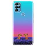 Senada General Mobile Gm 21 Pro İle Uyumlu Kılıf 0.4Mm Lazer Kesim Silikon Kapak Junior Aslanlar