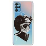 Senada General Mobile Gm 21 Pro İle Uyumlu Kılıf 0.4Mm Lazer Kesim Silikon Kapak Korsan Kedi