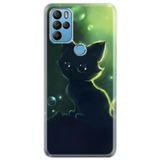 Senada General Mobile Gm 21 Pro İle Uyumlu Kılıf 0.4Mm Lazer Kesim Silikon Kapak Küçük Kedi