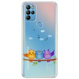 Senada General Mobile Gm 21 Pro İle Uyumlu Kılıf 0.4Mm Lazer Kesim Silikon Kapak Kuşlar