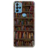 Senada General Mobile Gm 21 Pro İle Uyumlu Kılıf 0.4Mm Lazer Kesim Silikon Kapak Kütüphane