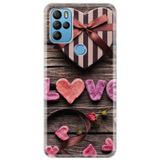 Senada General Mobile Gm 21 Pro İle Uyumlu Kılıf 0.4Mm Lazer Kesim Silikon Kapak Love Suss
