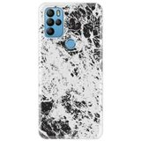 Senada General Mobile Gm 21 Pro İle Uyumlu Kılıf 0.4Mm Lazer Kesim Silikon Kapak Marble Wow