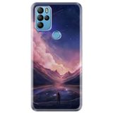 Senada General Mobile Gm 21 Pro İle Uyumlu Kılıf 0.4Mm Lazer Kesim Silikon Kapak Mars Life