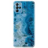 Senada General Mobile Gm 21 Pro İle Uyumlu Kılıf 0.4Mm Lazer Kesim Silikon Kapak Mavi Ametist
