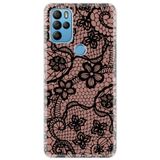 Senada General Mobile Gm 21 Pro İle Uyumlu Kılıf 0.4Mm Lazer Kesim Silikon Kapak Mix Mandala