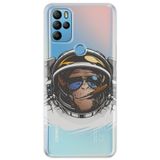 Senada General Mobile Gm 21 Pro İle Uyumlu Kılıf 0.4Mm Lazer Kesim Silikon Kapak Monkey Fly