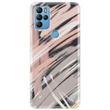 Senada General Mobile Gm 21 Pro İle Uyumlu Kılıf 0.4Mm Lazer Kesim Silikon Kapak Paris Mat Çizim