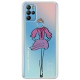 Senada General Mobile Gm 21 Pro İle Uyumlu Kılıf 0.4Mm Lazer Kesim Silikon Kapak Parti Kızı
