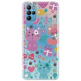 Senada General Mobile Gm 21 Pro İle Uyumlu Kılıf 0.4Mm Lazer Kesim Silikon Kapak Pembe Kedi,Color222