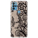 Senada General Mobile Gm 21 Pro İle Uyumlu Kılıf 0.4Mm Lazer Kesim Silikon Kapak Pinkmandala