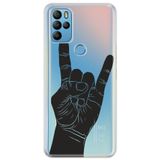Senada General Mobile Gm 21 Pro İle Uyumlu Kılıf 0.4Mm Lazer Kesim Silikon Kapak Rock'N