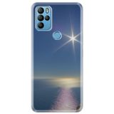 Senada General Mobile Gm 21 Pro İle Uyumlu Kılıf 0.4Mm Lazer Kesim Silikon Kapak Sakin Deniz