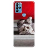 Senada General Mobile Gm 21 Pro İle Uyumlu Kılıf 0.4Mm Lazer Kesim Silikon Kapak Saklambaç Kedi