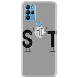 Senada General Mobile Gm 21 Pro İle Uyumlu Kılıf 0.4Mm Lazer Kesim Silikon Kapak Shit!!
