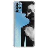 Senada General Mobile Gm 21 Pro İle Uyumlu Kılıf 0.4Mm Lazer Kesim Silikon Kapak Siyahlı Kadın