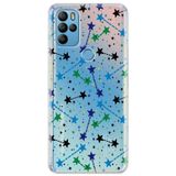 Senada General Mobile Gm 21 Pro İle Uyumlu Kılıf 0.4Mm Lazer Kesim Silikon Kapak Stars