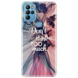 Senada General Mobile Gm 21 Pro İle Uyumlu Kılıf 0.4Mm Lazer Kesim Silikon Kapak Too Much