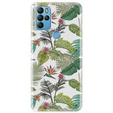Senada General Mobile Gm 21 Pro İle Uyumlu Kılıf 0.4Mm Lazer Kesim Silikon Kapak Tropical Uyumlu